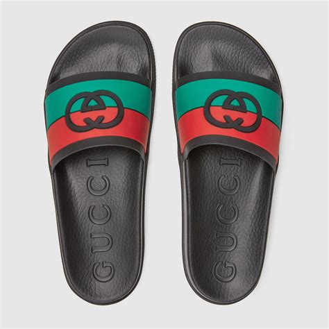 mens gucci slides size 14|gucci inspired men's slides.